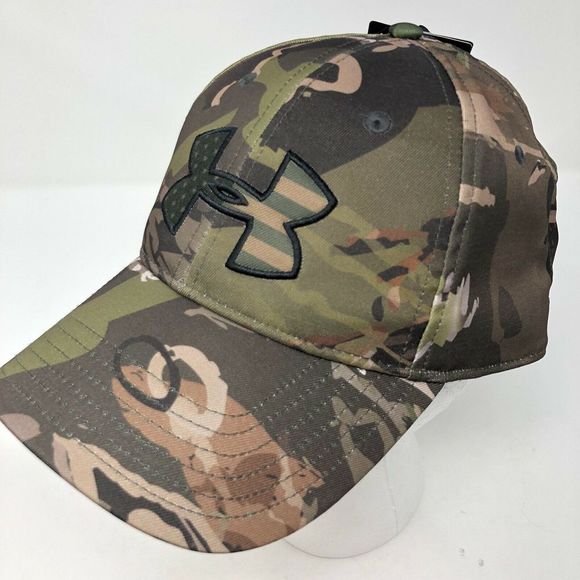 under armour smoke camo hat